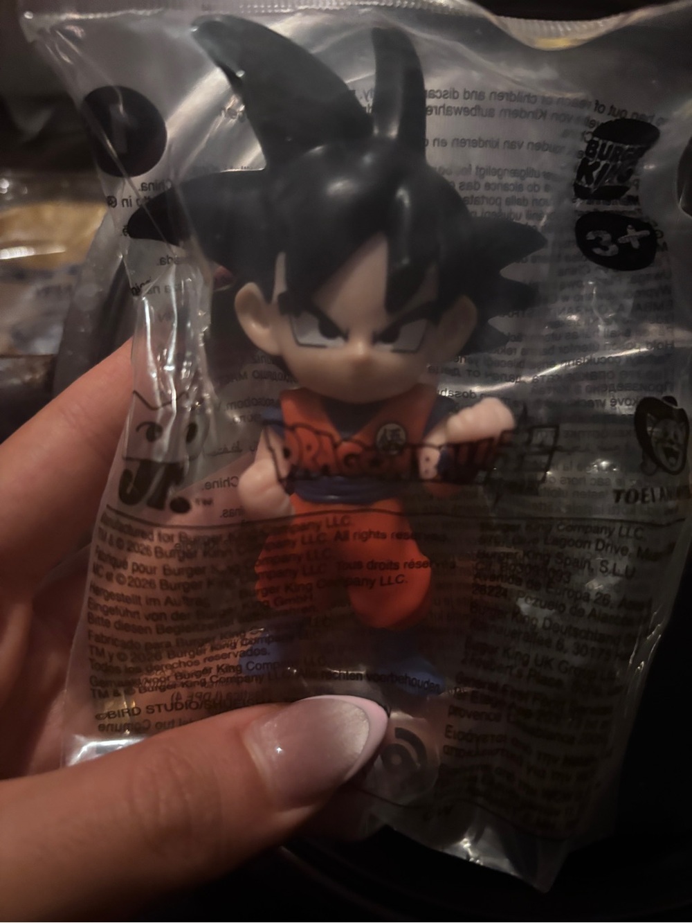 Dragon ball z Orange Goku Figure